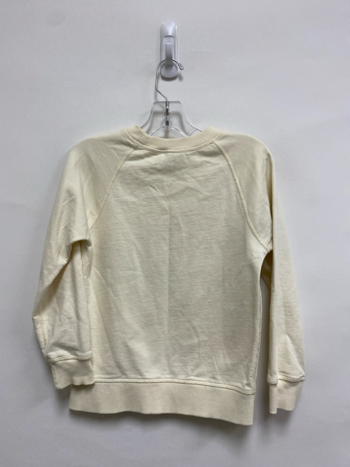 hanna Andersson SIZE 6/7 Cream Multi Color Words Girl&