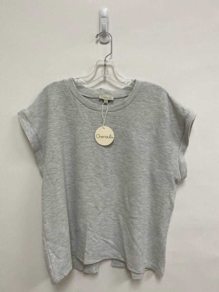 NWT Chenault Size XL Pale Gray Ladies Top