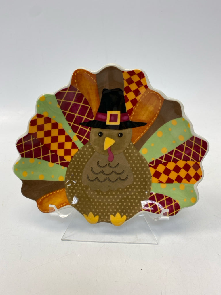 Brown/Green Red/Orange Turkey Thanksgiving