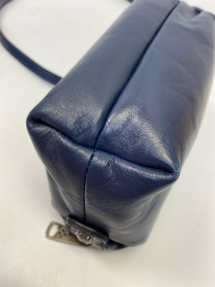 Patricia Nash Navy Leather Crossbody