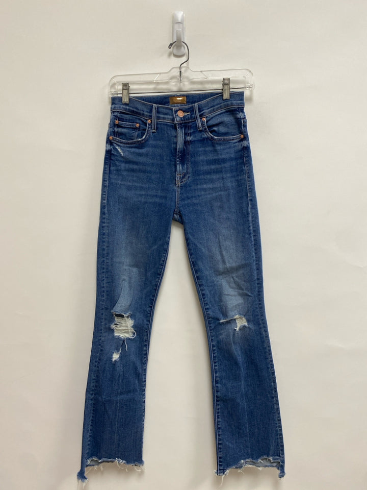 MOTHER Size 24 Blue Denim Ladies Jeans