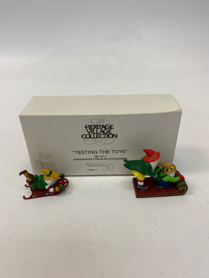 Dept. 56 Elves Christmas