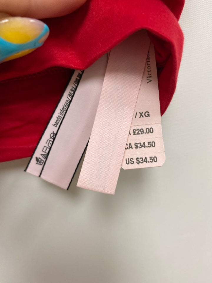 NWT Victoria Secret Size XL Red Ladies Bra