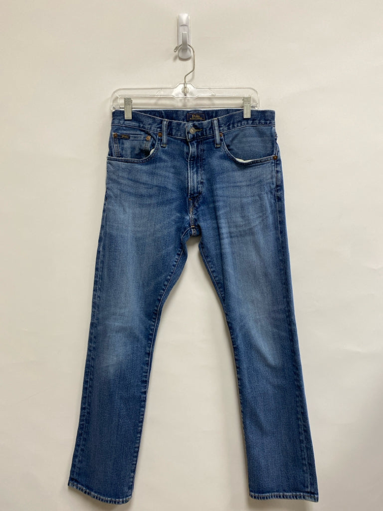 Polo Size 32 Faded Blue Men&