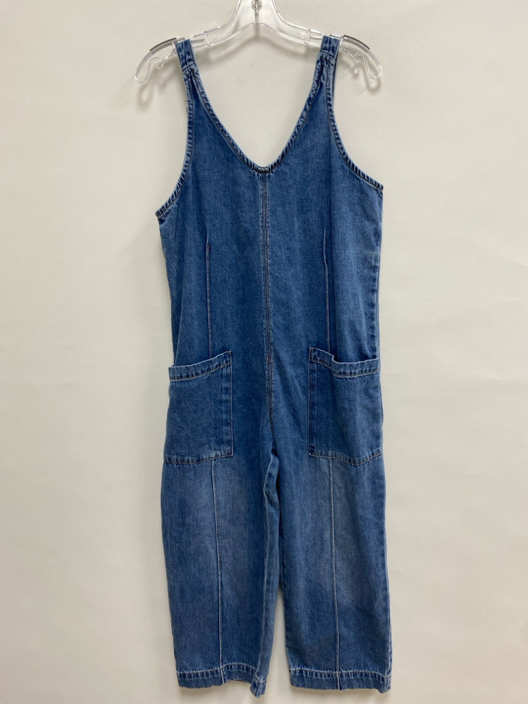 Coldwater Creek Size SP Blue Denim Petite Jumpsuit