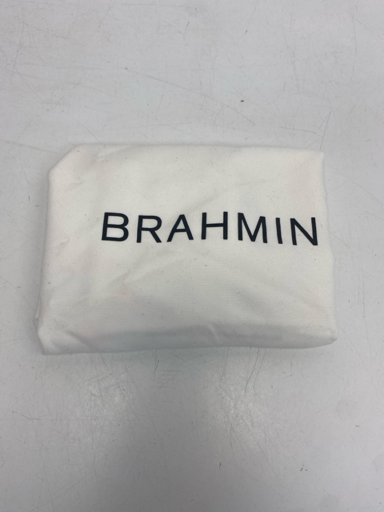 Brahmin Brown Embossed Crossbody