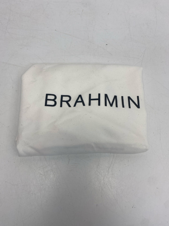 Brahmin Brown Embossed Crossbody