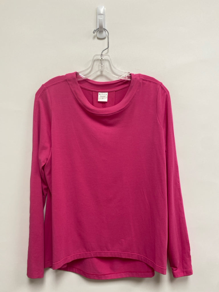 Athleta Size XS Pink Long Sleeve Athletic Top