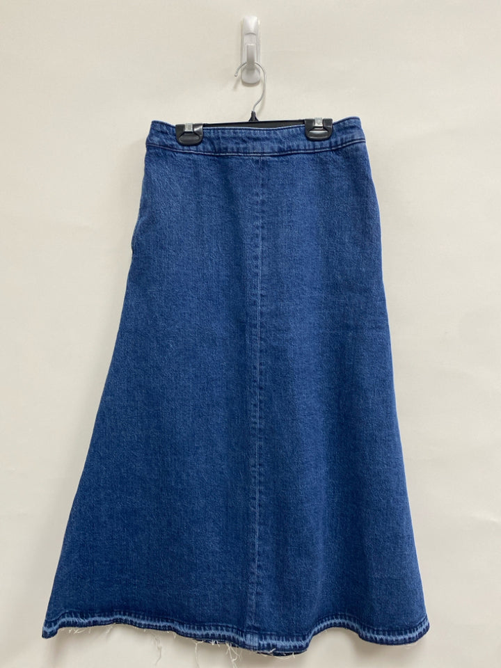 Ann Taylor Size 4 Blue Denim Ladies Skirt