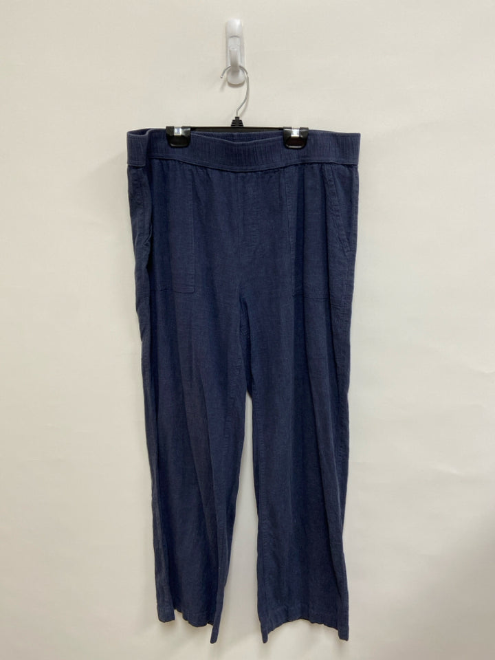 Toad &amp; Co. Size L Navy Pull-on Ladies Pants