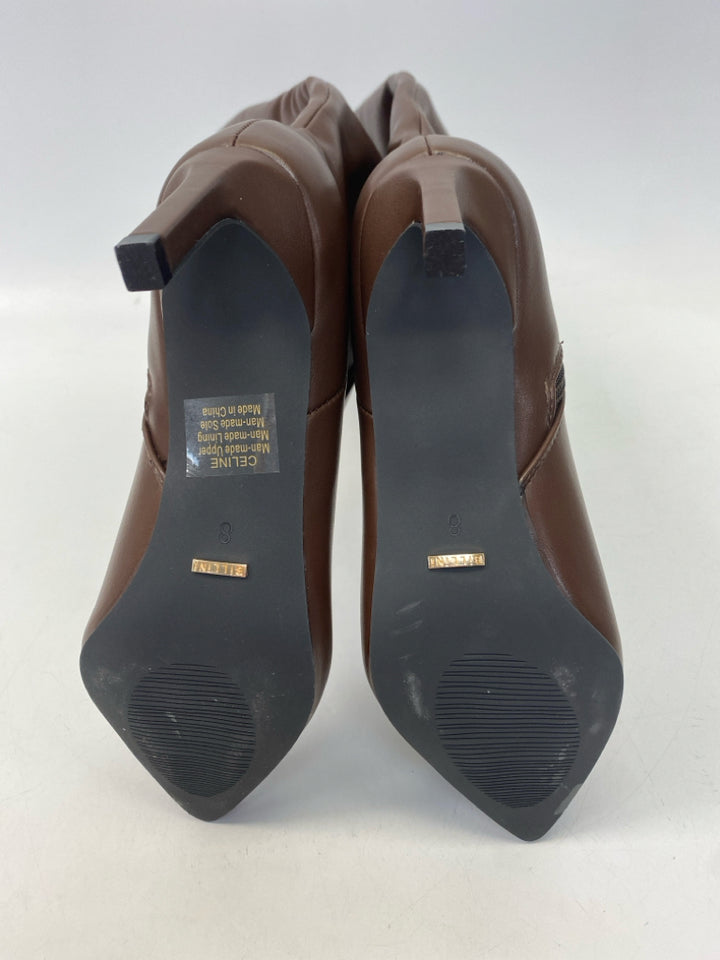 NWOT Billini US Shoe Size 8 Dark Brown Boots