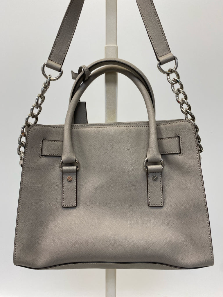 Michael Kors Gray Silver Handbag