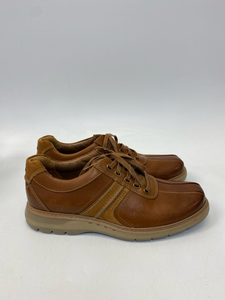 Clarks Size 10 Brown Lace-Up Men&