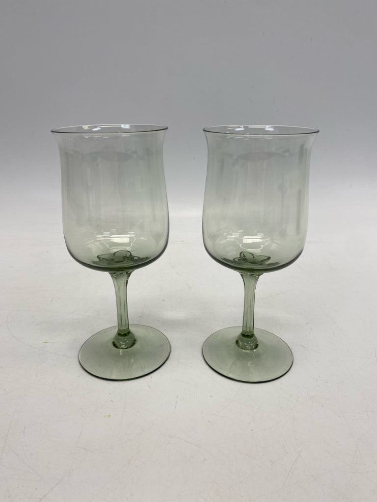 Lenox Green Glassware