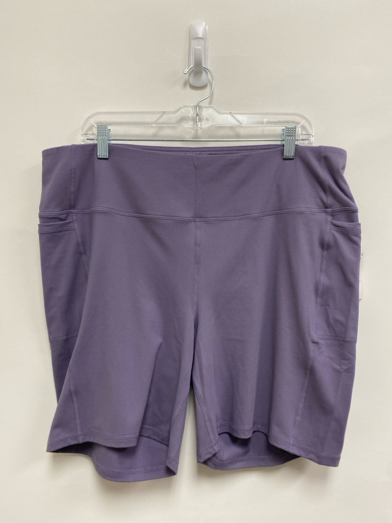 NWT Torrid  SIZE  3X Lavender Plus Size Athletic Shorts