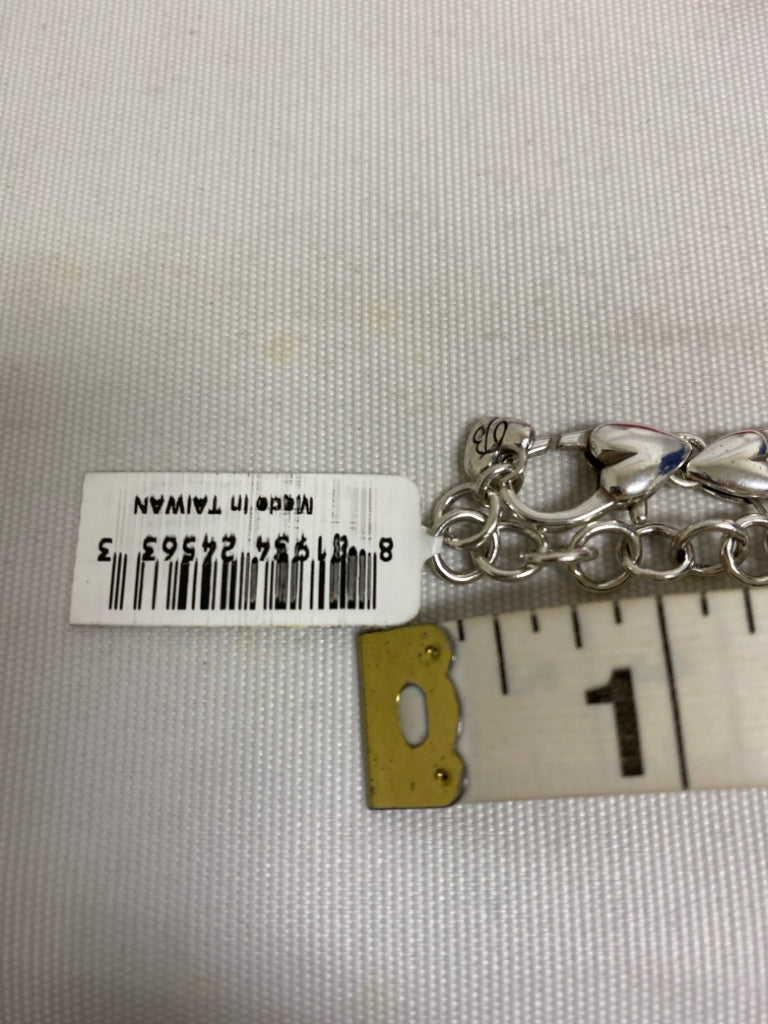 NWT Brighton Silver Color Gold Color Shapes Earrings
