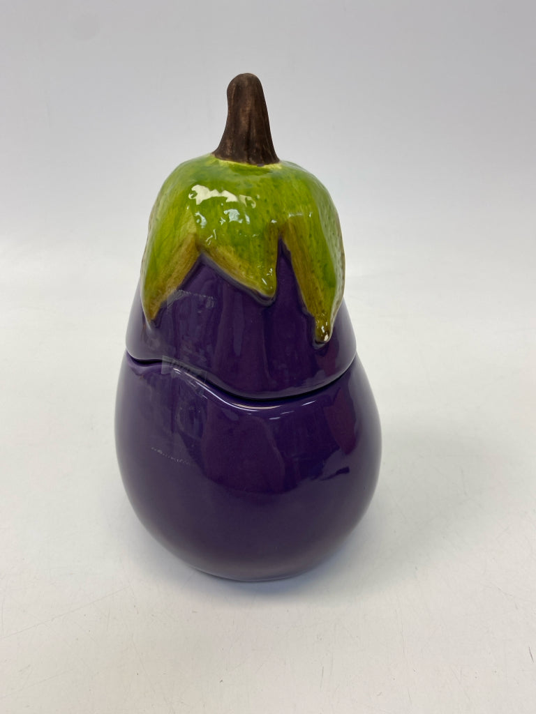 Purple Green Ceramic Misc. Home Item