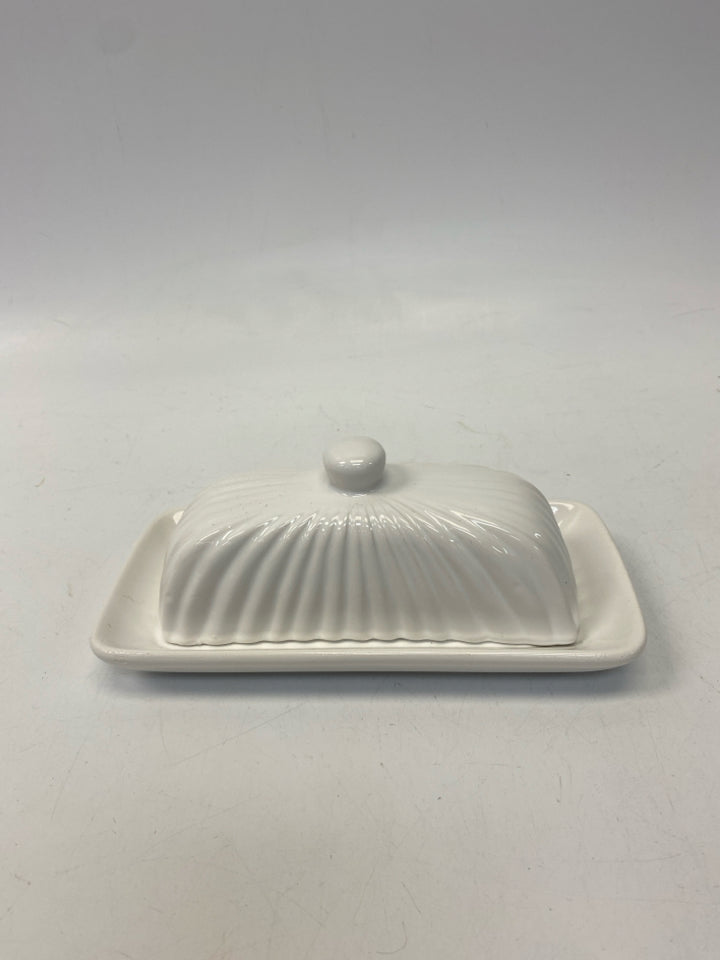 White Serving Piece