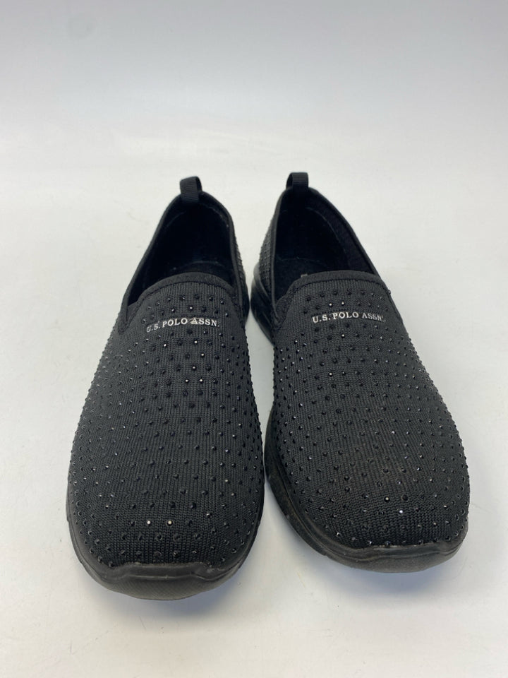 U.S. POLO ASSN. US Shoe Size 11 Black Rhinestone(s) Sneakers