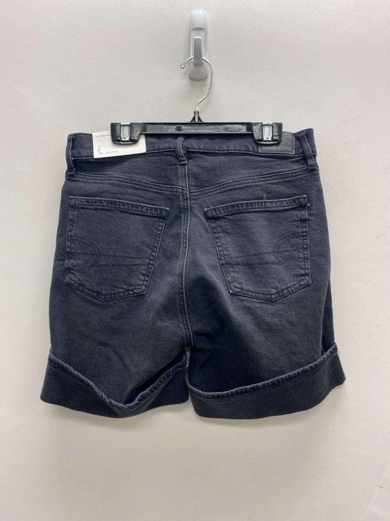 NWT American Eagle Size 0 Black Ladies Shorts
