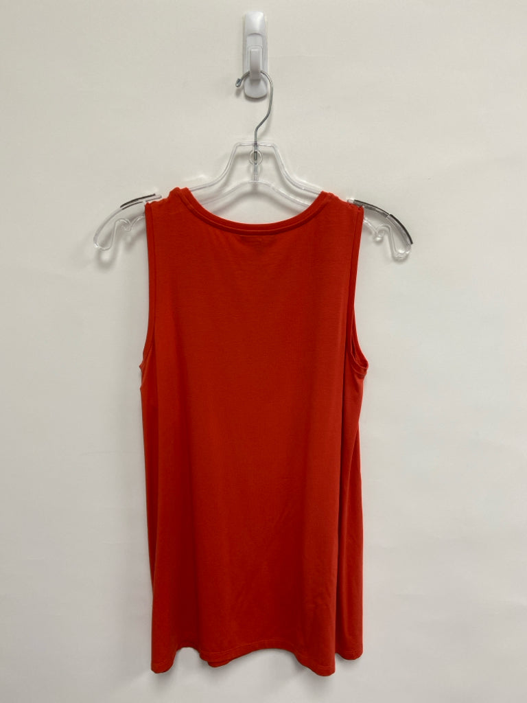 NWT Eileen Fisher Size XXS Orange Sleeveless Ladies Top