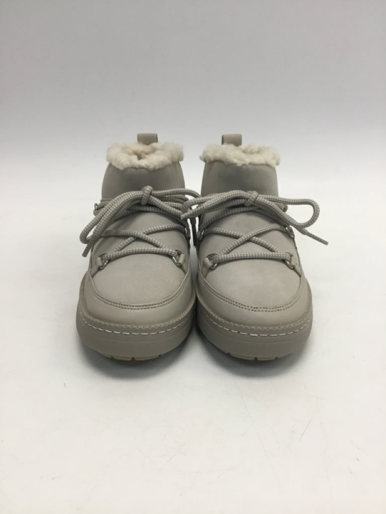 NWT Cole Haan US Shoe Size 5 Taupe Lace-up Boots