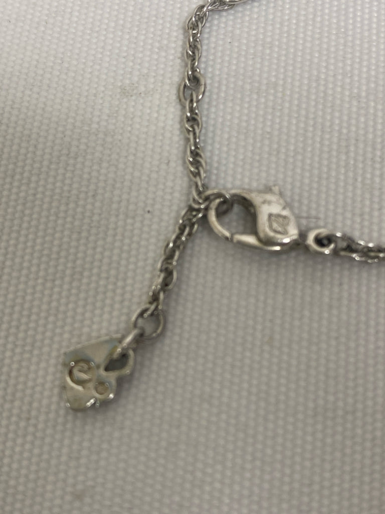 Swarovski Purple Clear Jeweled Necklace