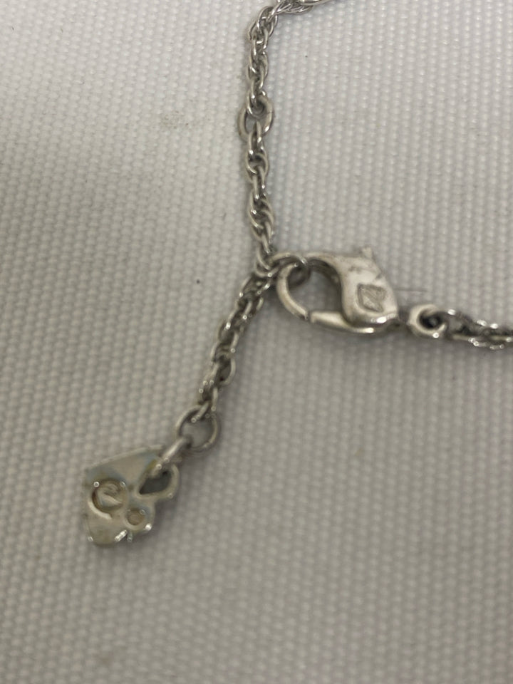Swarovski Purple Clear Jeweled Necklace