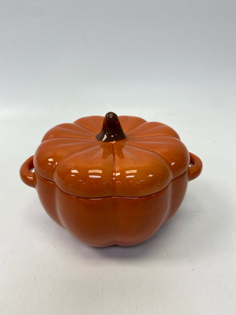 Burnt Orange Ceramic Fall