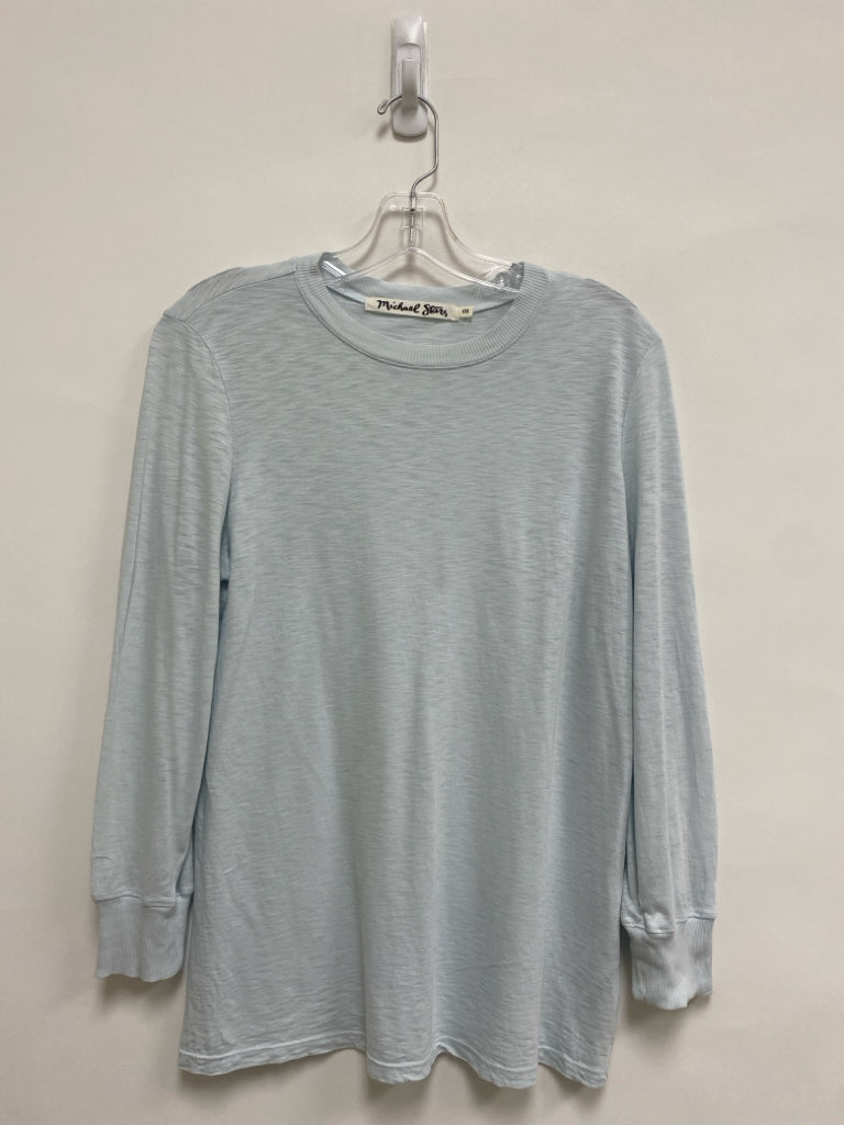 Michael Stars Size OSFM Pale Powder Blue Long Sleeve Tee Ladies Top