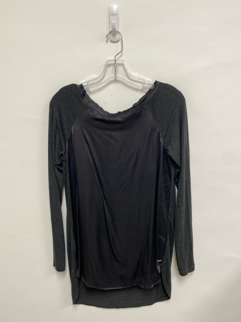 WORTH Size P Charcoal Black Petite Top