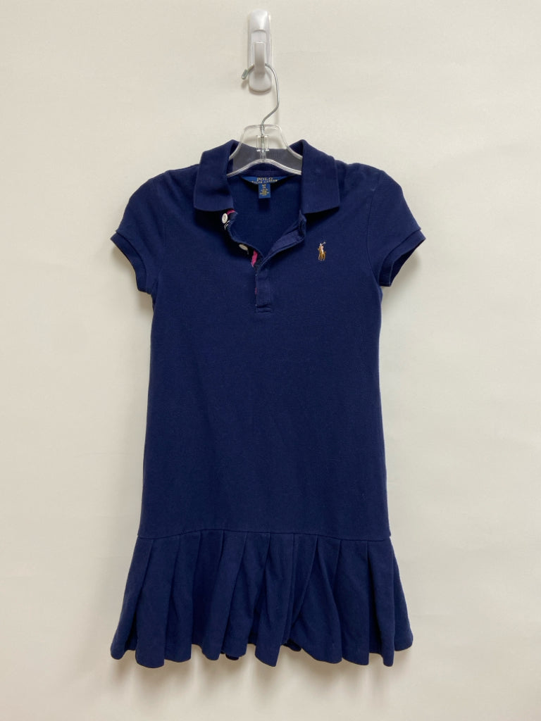 Polo SIZE 7 Navy Girl&