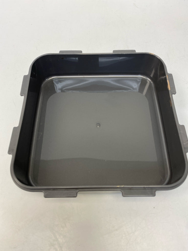 Lock &amp; Lock Clear Dark Gray Storage Container