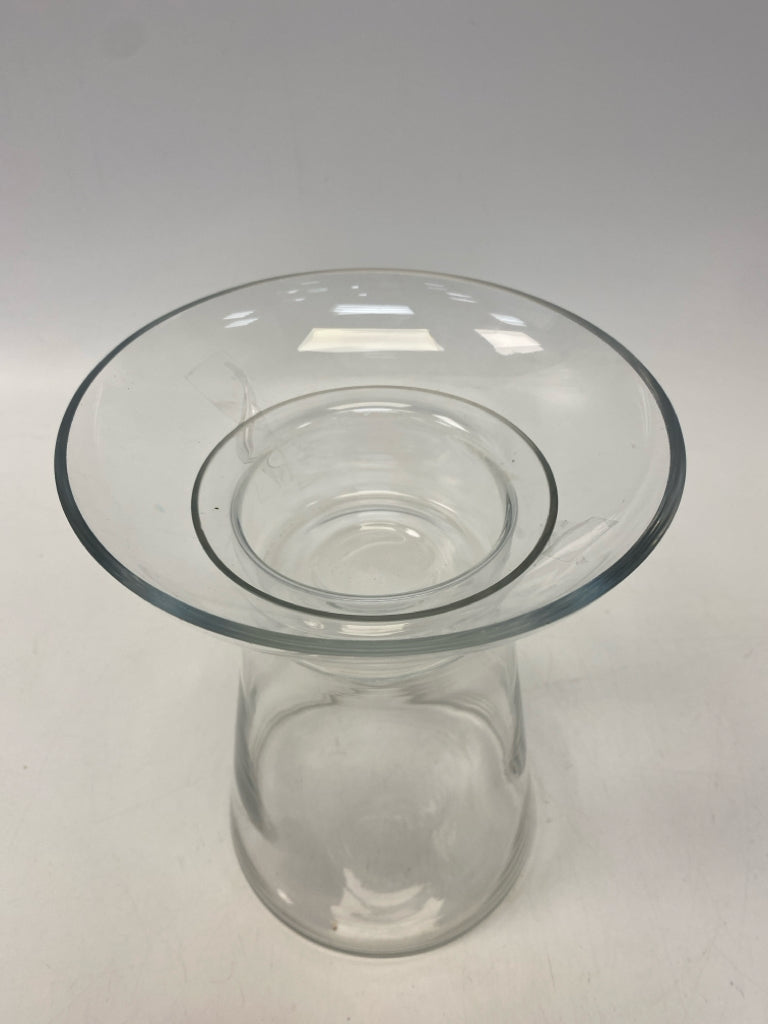 Clear Glass Candleholder(s)
