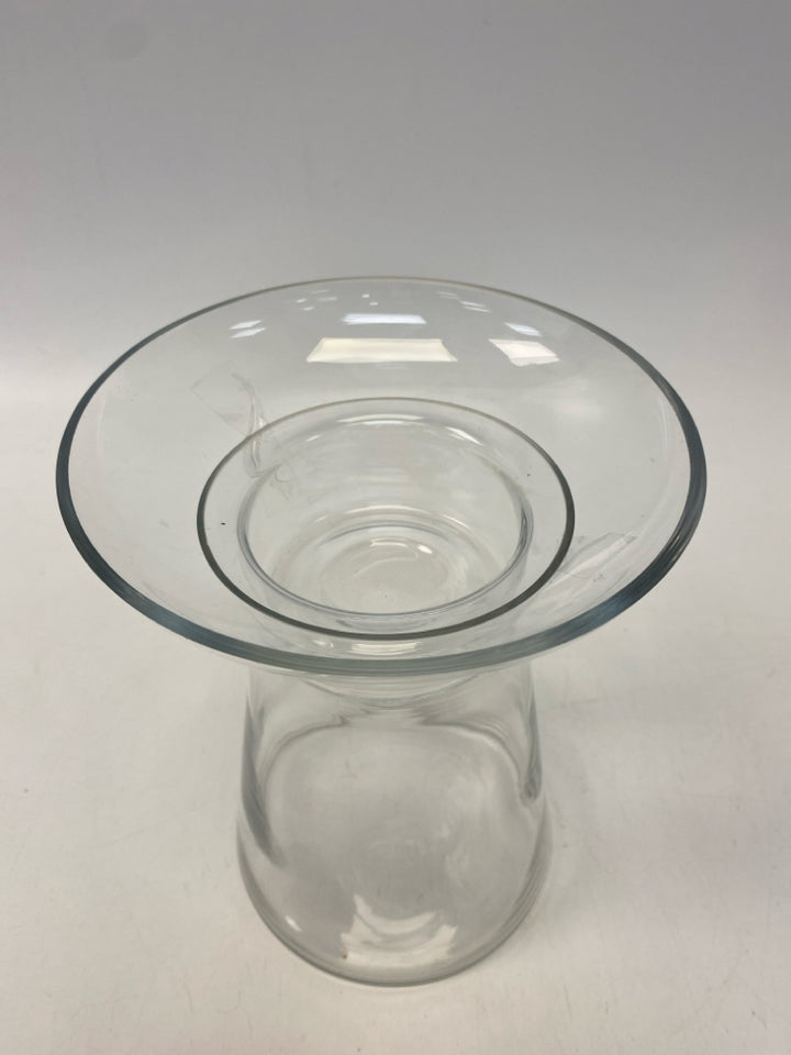 Clear Glass Candleholder(s)