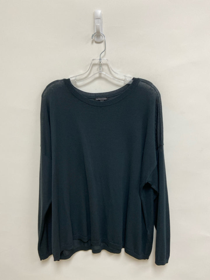 Eileen Fisher Size XL Black Ladies Sweater