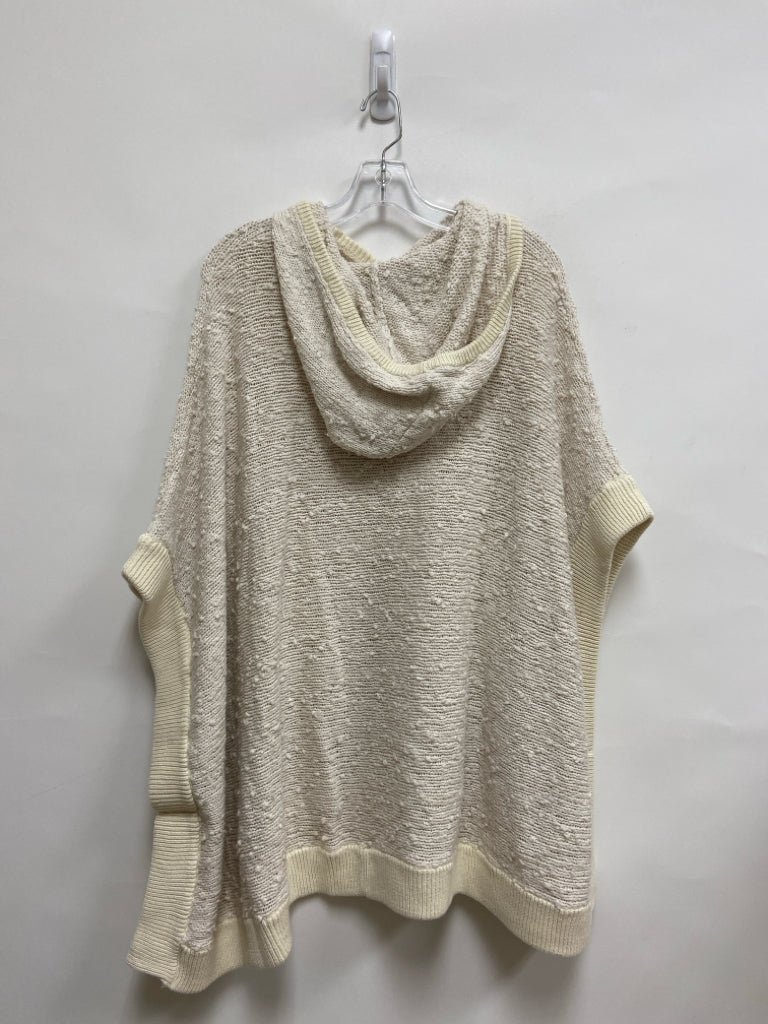 FP Beach Size XS Cream Poncho Ladies Sweater