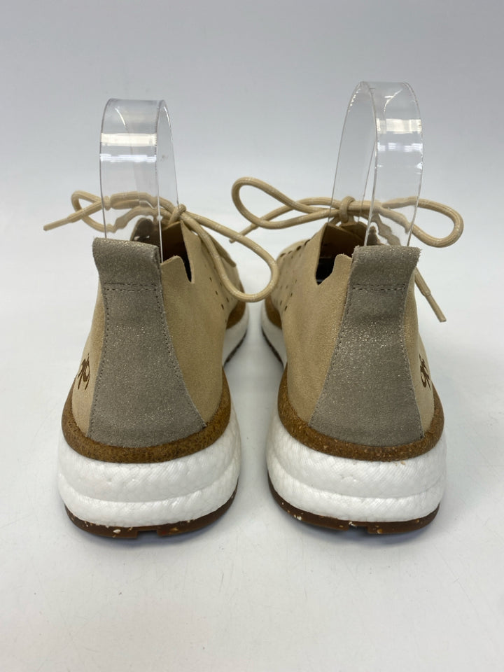 OTBT  Size 8 Tan Shimmery Sneakers