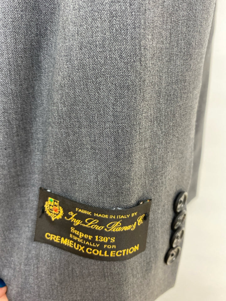 NWT Cremieux Size 42R Gray Wool Men&