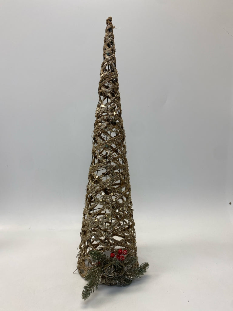 Gold Sequins Christmas