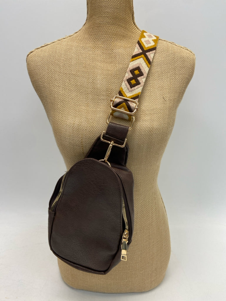 Dark Brown Crossbody