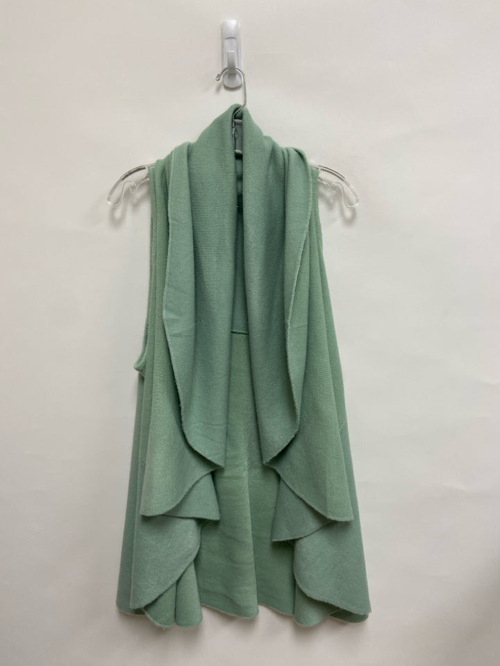 Size OSFM Seafoam Drape Ladies Sweater Vest