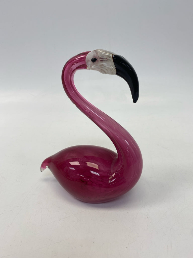 Pink Glass Figurine