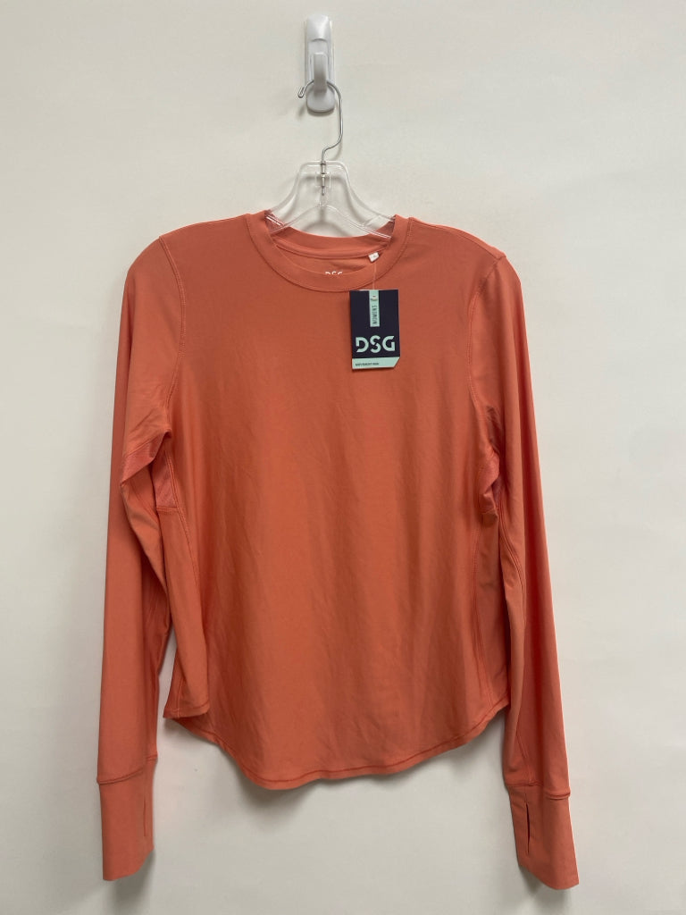 NWT DSG Size M Coral Long Sleeve Athletic Top