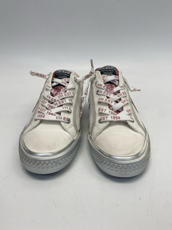 Vintage Havana  Size 7 White Shimmery Sneakers