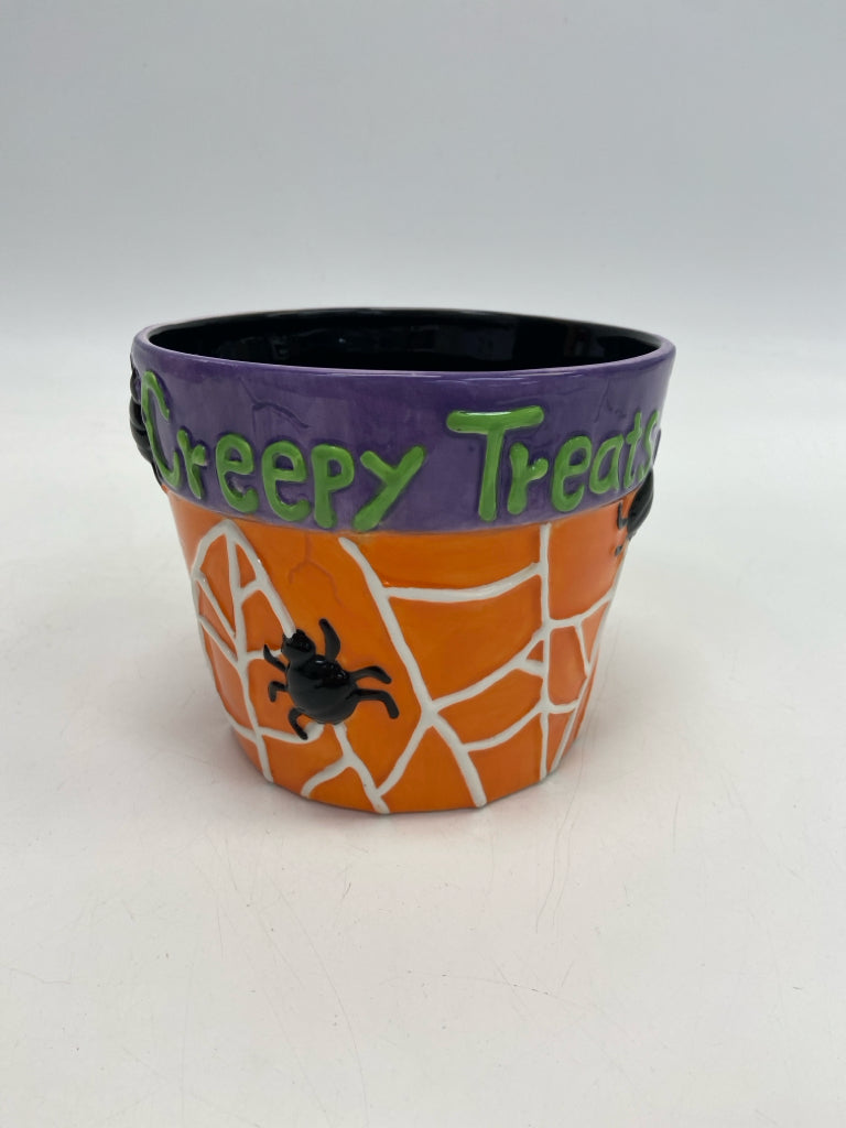Ganz Orange Purple/Multi Ceramic Halloween