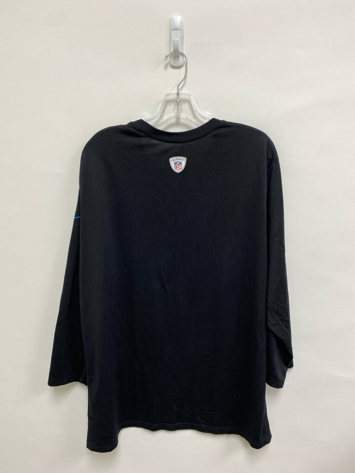 Nike Size XXL Black Blue/White Carolina Panthers Men&