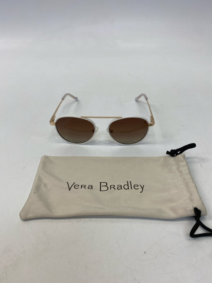 Vera Bradley White Gold Sunglasses
