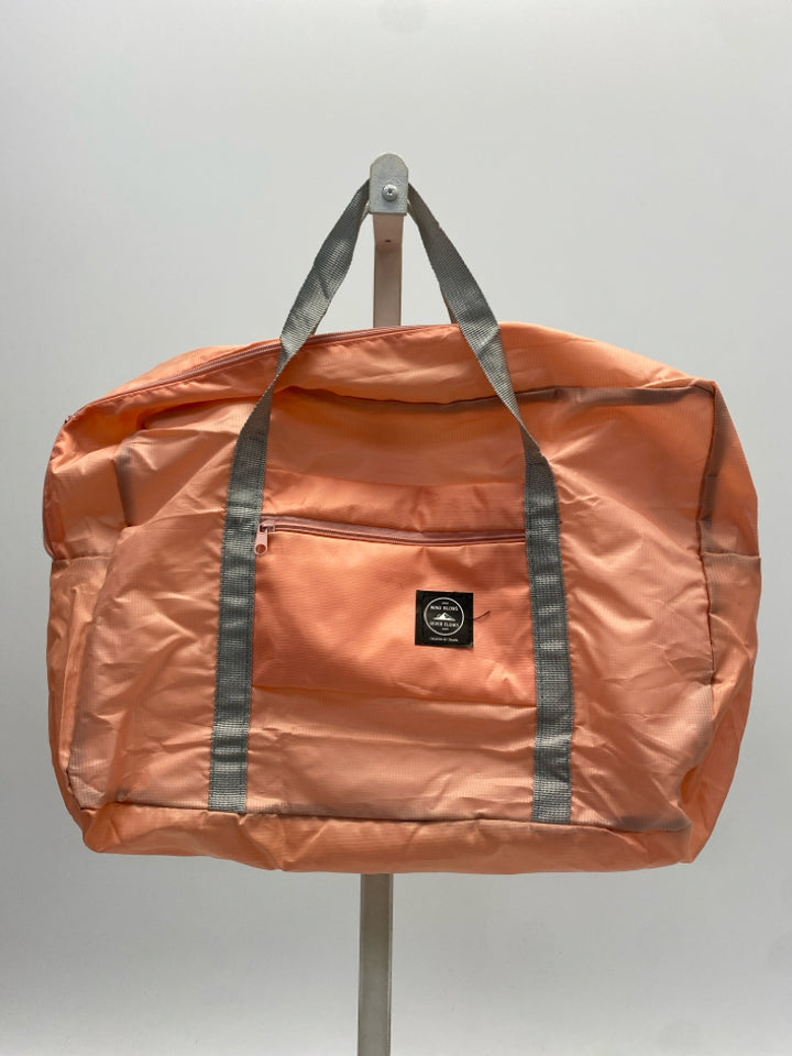 Coral Silver Duffle Bag