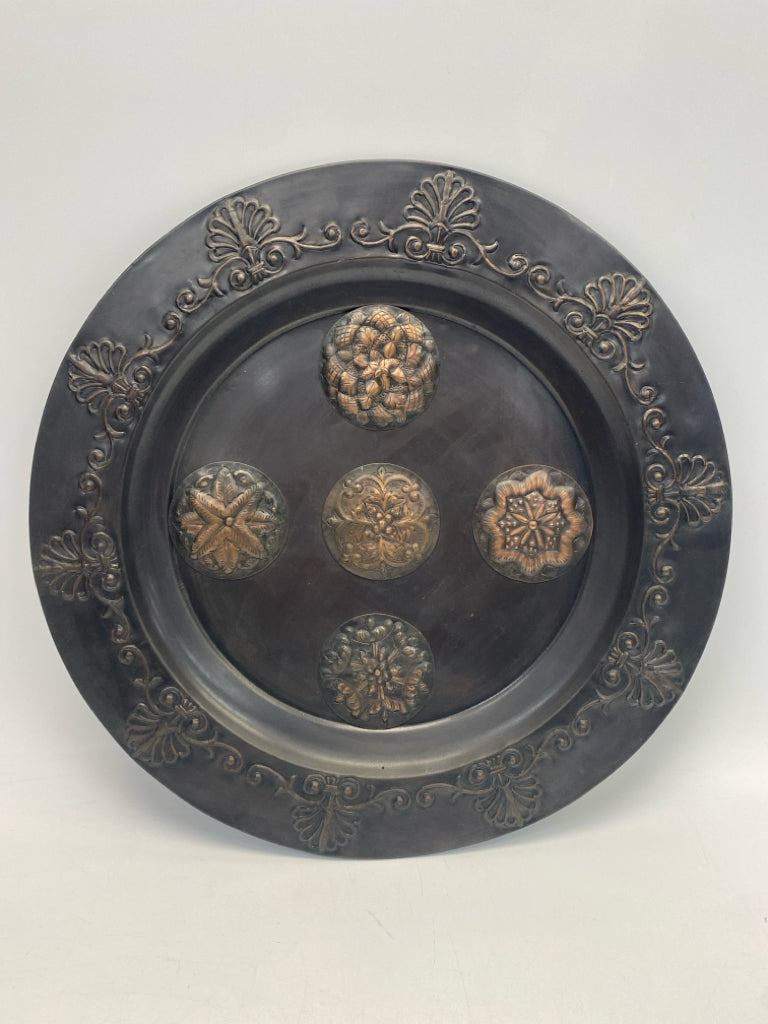Brown Metal Wall Hanging